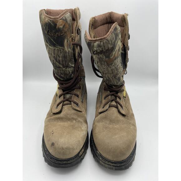 Cabelas Camo Hunting Boots Men’s Sz 12 Gore-Tex Supprescent Thinsulate GoodYear main image 3
